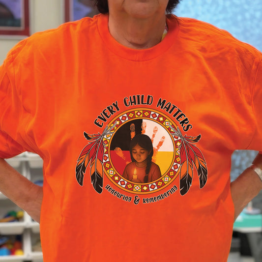 Remembering the Lost, Honouring the Survivors For Orange Shirt Day Unisex T-shirt/Hoodie/Sweatshirt 148