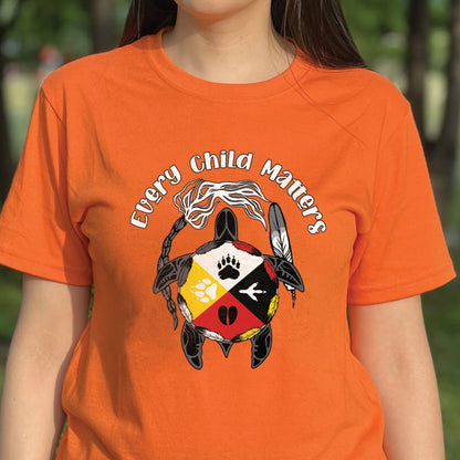 Sacred Circle of Healing – For Orange Shirt Day Unisex T-shirt/Hoodie/Sweatshirt 143
