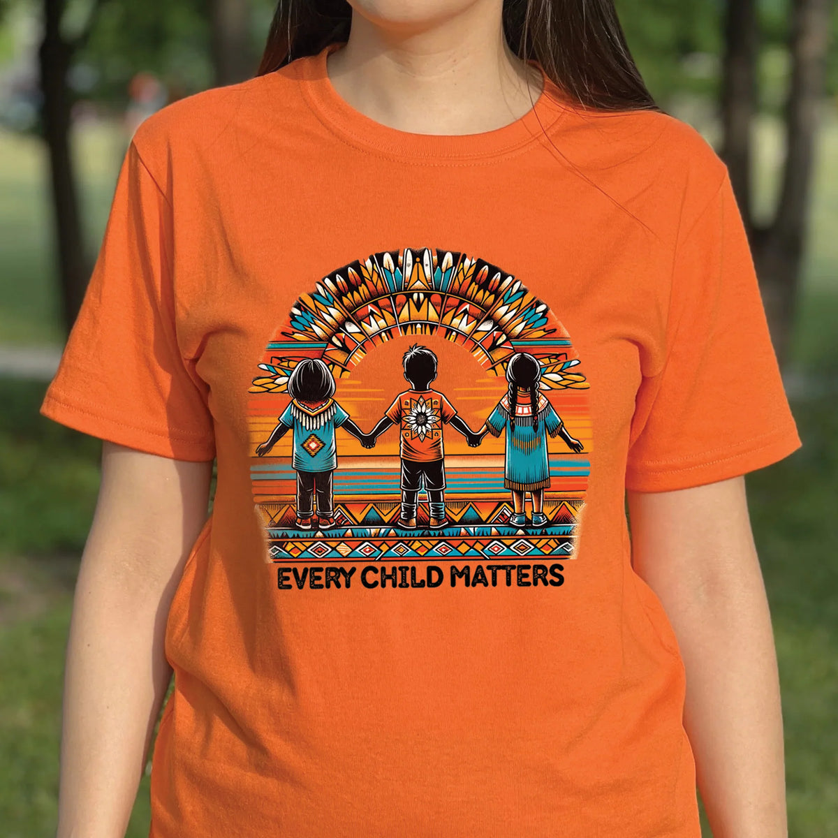 Truth and Reconciliation Every Child Matters Orange Shirt Day Native American Unisex T-shirt/Hoodie/Sweatshirt