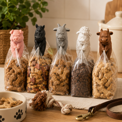 Cute Farm Animal Bag Clips - Reusable Food Sealing Clips for Snacks, Coffee & Pet Treats