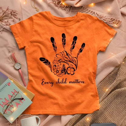Every Child Matters Native Handprint Luxe Native American Unisex T-shirt/Hoodie/Sweatshirt