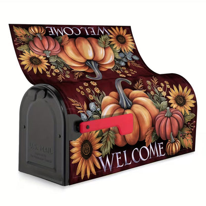 Reusable Magnetic Mailbox Cover – Outdoor Decorative Mailbox Wrap for Gardens and Yards