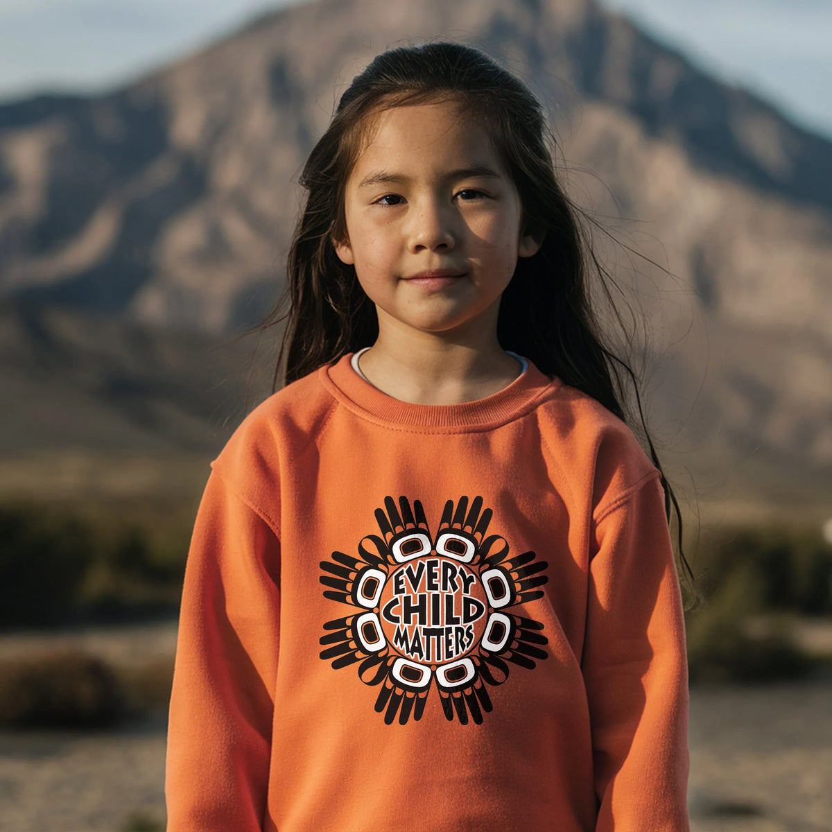 Every Child Matters Circle Hand Black For Orange Shirt Day Unisex T-shirt/Hoodie/Sweatshirt