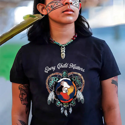Unity for the Future of Indigenous Children Strength of the Turtle Island Unisex T-shirt/Hoodie/Sweatshirt
