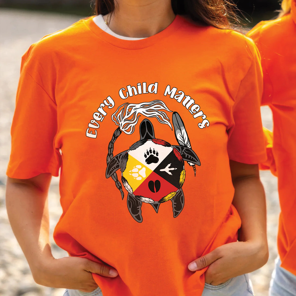 Sacred Circle of Healing – For Orange Shirt Day Unisex T-shirt/Hoodie/Sweatshirt 143
