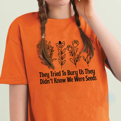 Every Child Matters Seeds of Hope and Justice Orange Shirt Day Native American Unisex T-shirt/Hoodie/Sweatshirt