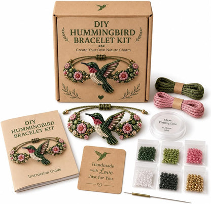 DIY Animal Beaded Bracelet Kit - Beginner-Friendly Jewelry Making Craft Set