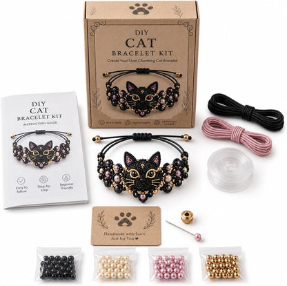 DIY Animal Beaded Bracelet Kit - Beginner-Friendly Jewelry Making Craft Set
