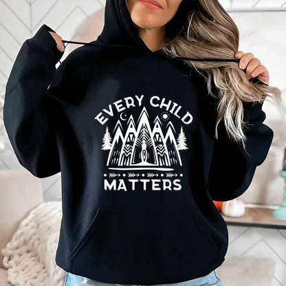 Every Child Matters Mountain Orange Native American Unisex T-shirt/Hoodie/Sweatshirt