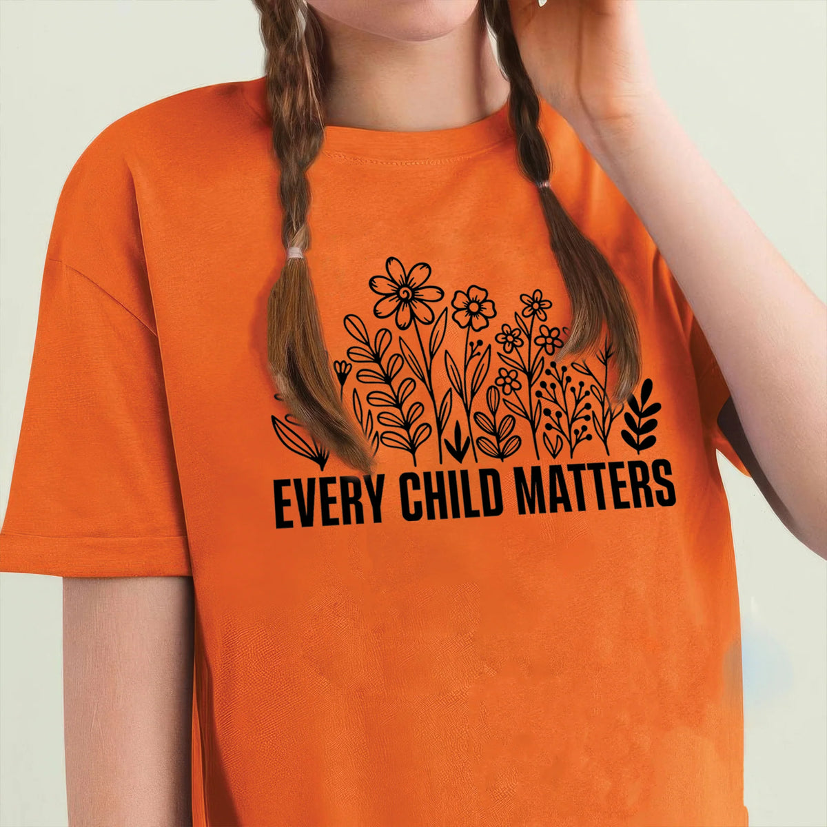 Every Child Matters – Blooming Hope Orange Shirt Day Native American Unisex T-shirt/Hoodie/Sweatshirt