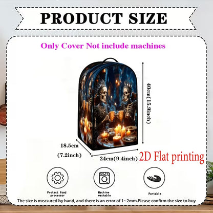2D Printed Kitchen Appliance Cover – Decorative Dustproof Mixer & Blender Cover